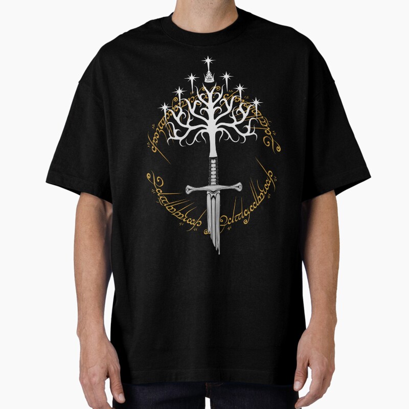 Andril White Tree Unisex Graphic T Shirt  Short Sleeve Tee Everyday Casual Wear