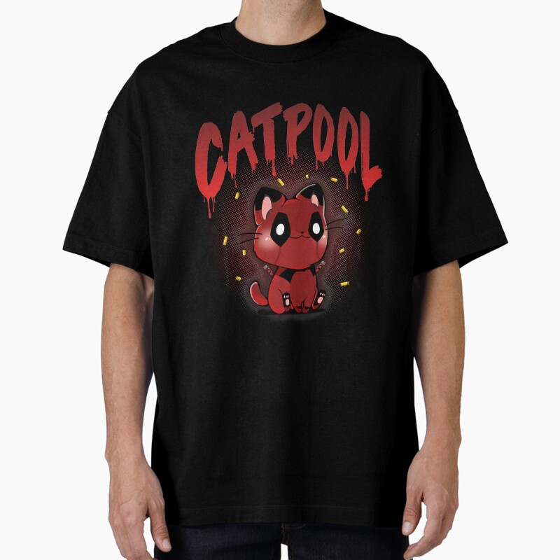 Catpool Unisex Graphic T Shirt  Short Sleeve Tee Everyday Casual Wear