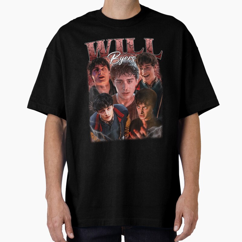 Will Byers Unisex Graphic T Shirt  Short Sleeve Tee Everyday Casual Wear