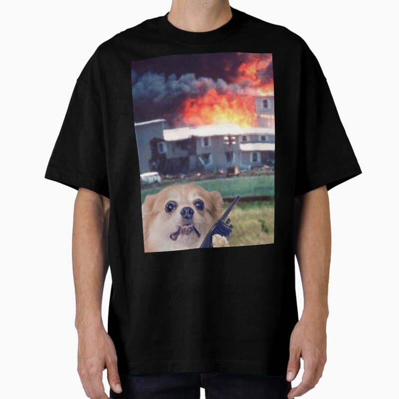 Mojono: Great Balls Of Fire Unisex Graphic T Shirt  Short Sleeve Tee Everyday Casual Wear