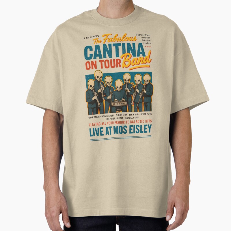 Cantina Band Unisex Graphic T Shirt  Short Sleeve Tee Everyday Casual Wear
