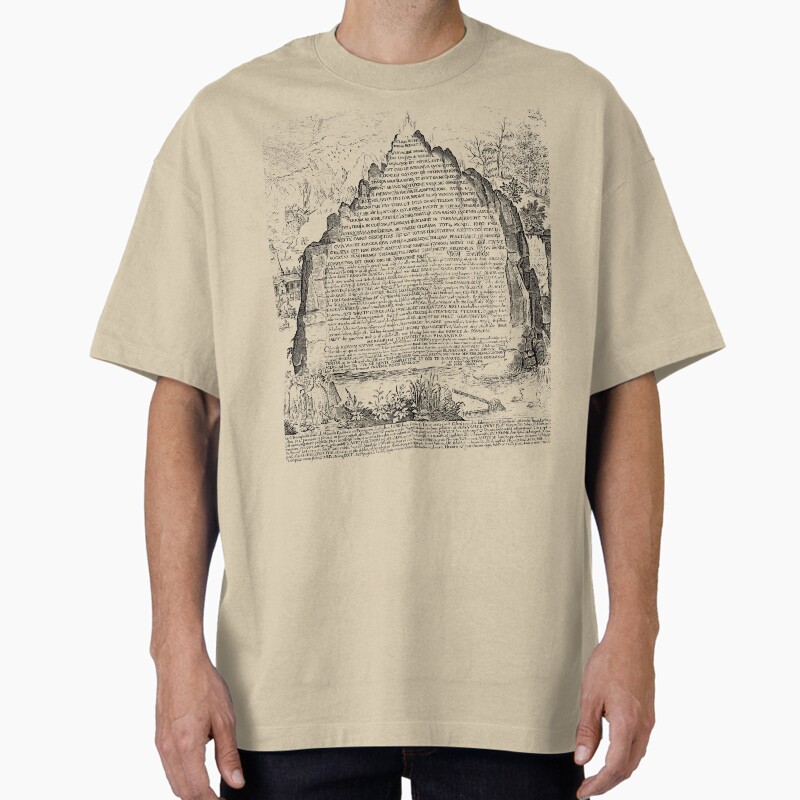 Dark Sic Mundus Creatus Est Unisex Graphic T Shirt  Short Sleeve Tee Everyday Casual Wear