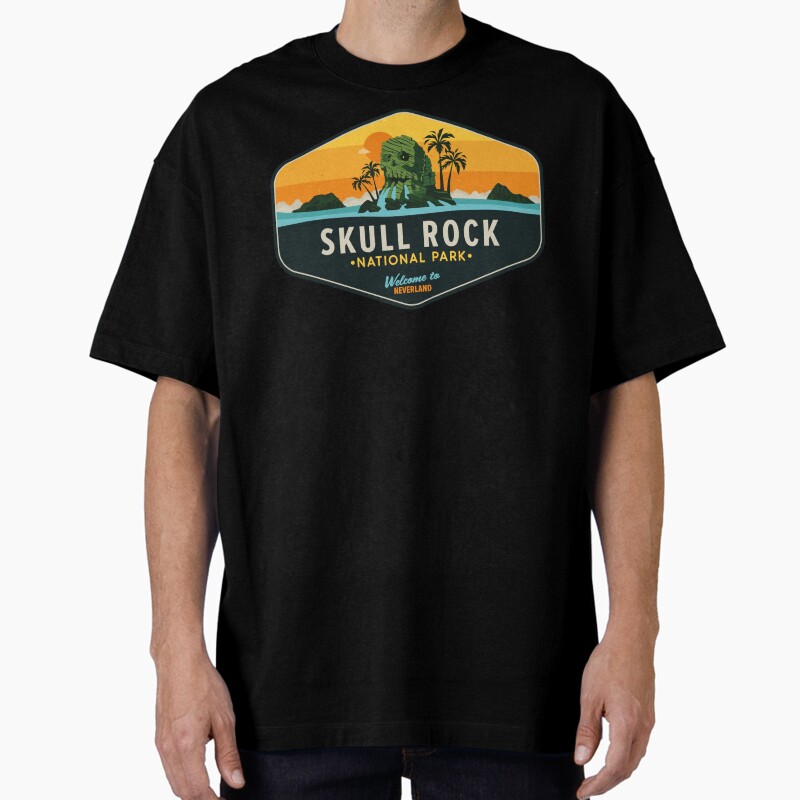 Skull Rock National Park  Unisex Graphic T Shirt  Short Sleeve Tee Everyday Casual Wear