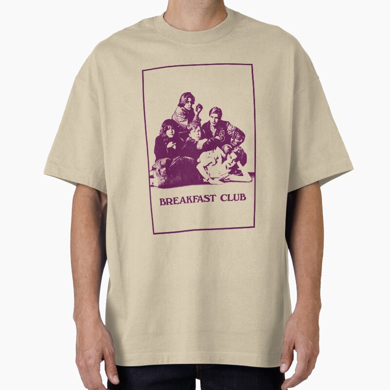 Breakfast Club Unisex Graphic T Shirt  Short Sleeve Tee Everyday Casual Wear