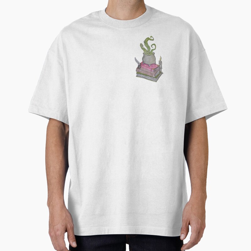 Witch'S Brew - Watercolor Art Unisex Graphic T Shirt  Short Sleeve Tee Everyday Casual Wear