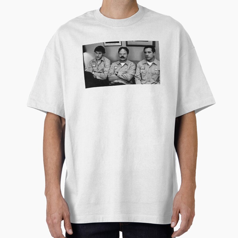 Jim, Dwight And Michael At Utica Unisex Graphic T Shirt  Short Sleeve Tee Everyday Casual Wear