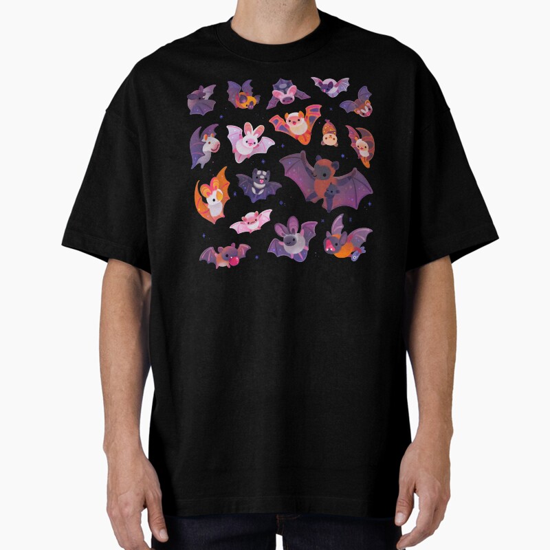 Bat - Dark Unisex Graphic T Shirt  Short Sleeve Tee Everyday Casual Wear