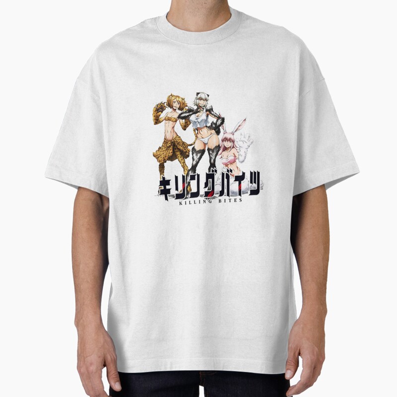 Killing Bites Unisex Graphic T Shirt  Short Sleeve Tee Everyday Casual Wear