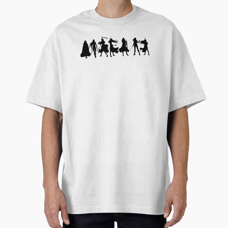 Throne  Of Glass Silhouettes  Unisex Graphic T Shirt  Short Sleeve Tee Everyday Casual Wear