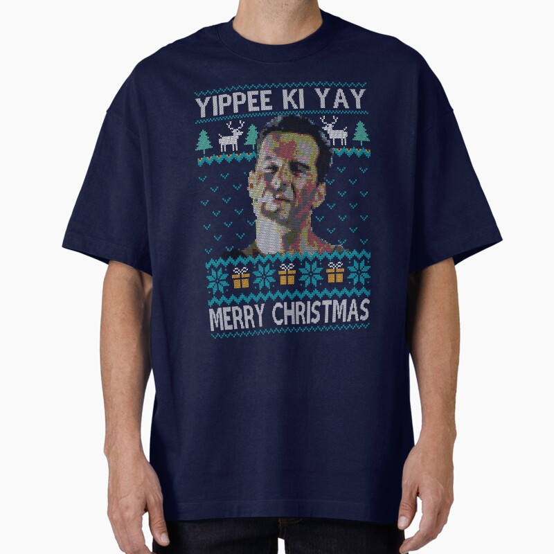 Yiippee Ki Christmas Unisex Graphic T Shirt  Short Sleeve Tee Everyday Casual Wear