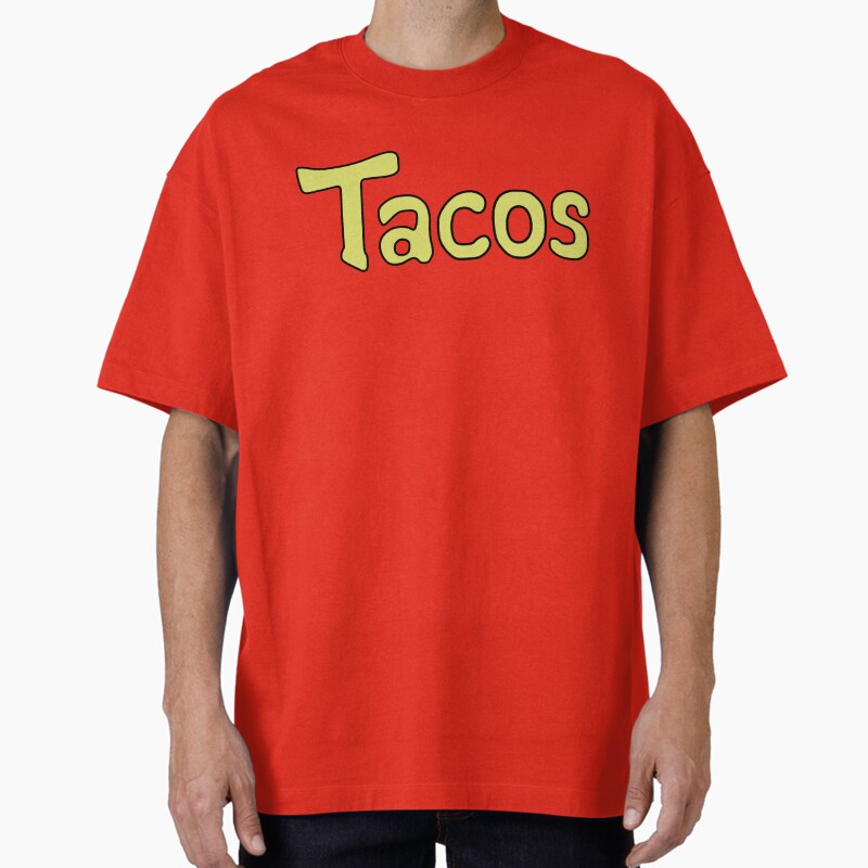 Krillin Tacos Unisex Graphic T Shirt  Short Sleeve Tee Everyday Casual Wear