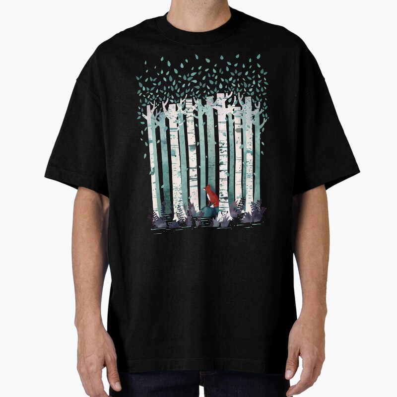 The Birches Unisex Graphic T Shirt  Short Sleeve Tee Everyday Casual Wear