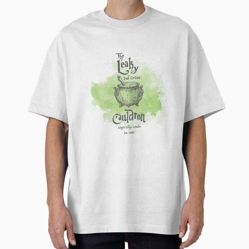 The Leaky Cauldron Unisex Graphic T Shirt  Short Sleeve Tee Everyday Casual Wear