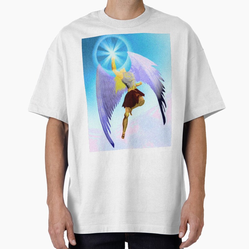 Van Gogh Angel  Unisex Graphic T Shirt  Short Sleeve Tee Everyday Casual Wear