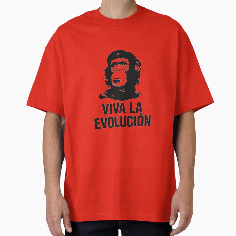 Viva La Evolucion Unisex Graphic T Shirt  Short Sleeve Tee Everyday Casual Wear