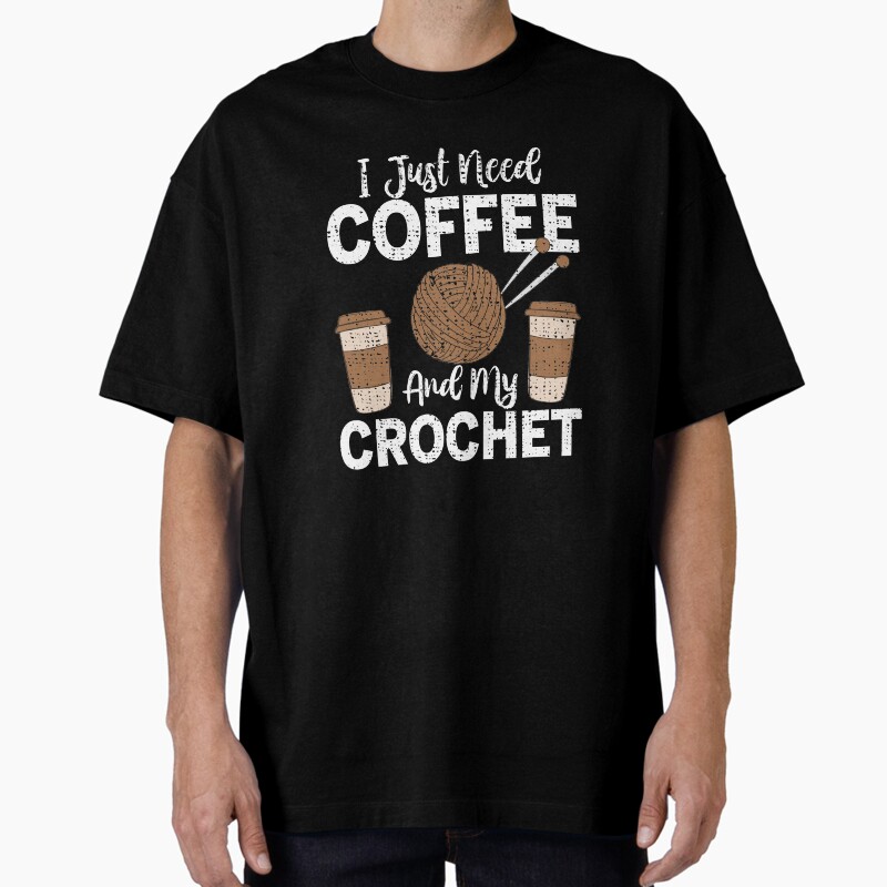Funny Cute Crochet Unisex Graphic T Shirt  Short Sleeve Tee Everyday Casual Wear
