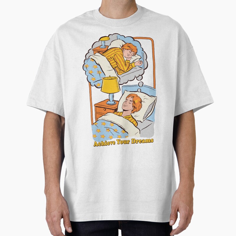 Achieve Your Dreams Unisex Graphic T Shirt  Short Sleeve Tee Everyday Casual Wear