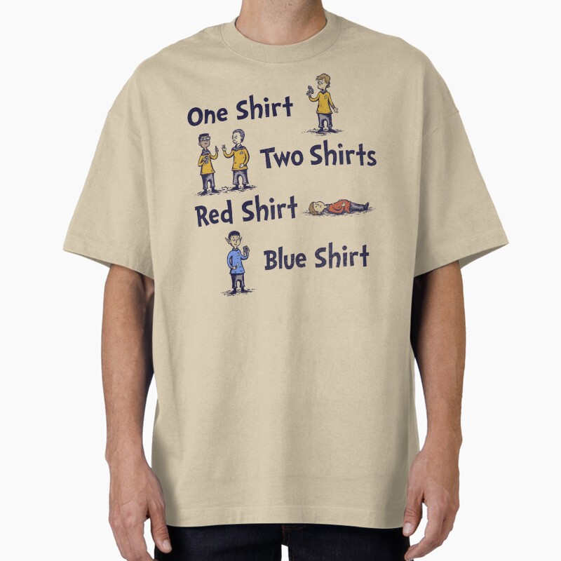 Red Shirt, Blue Shirt Unisex Graphic T Shirt  Short Sleeve Tee Everyday Casual Wear