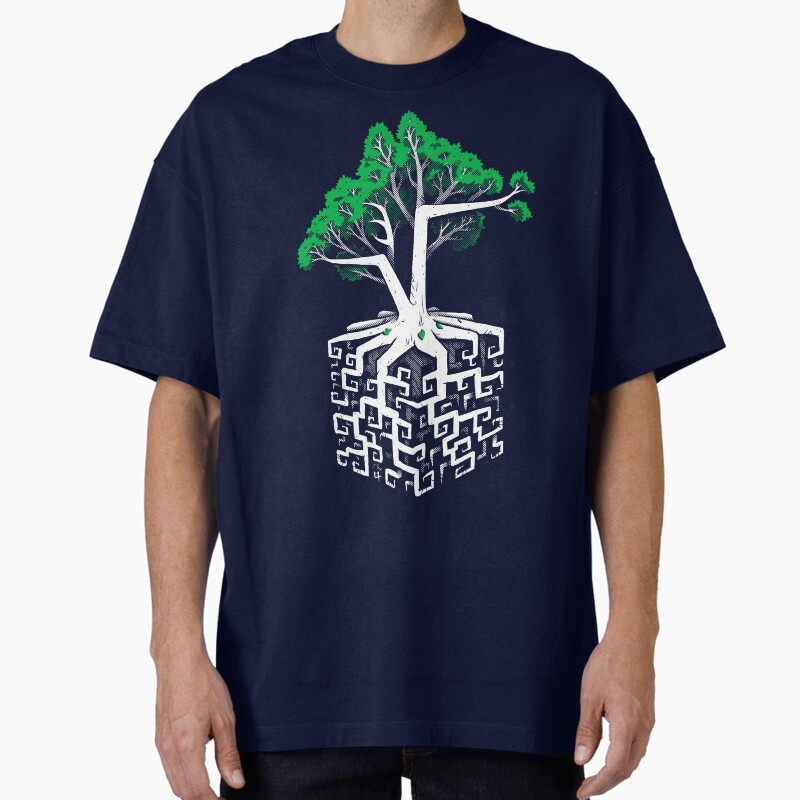 Cube Root Unisex Graphic T Shirt  Short Sleeve Tee Everyday Casual Wear