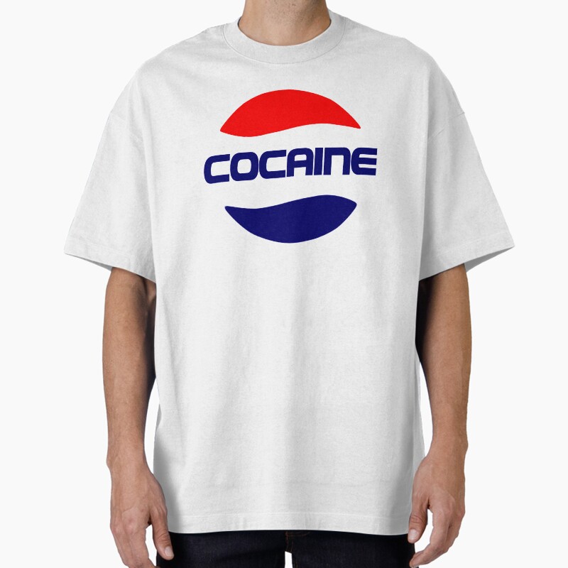 Cocaine Unisex Graphic T Shirt  Short Sleeve Tee Everyday Casual Wear