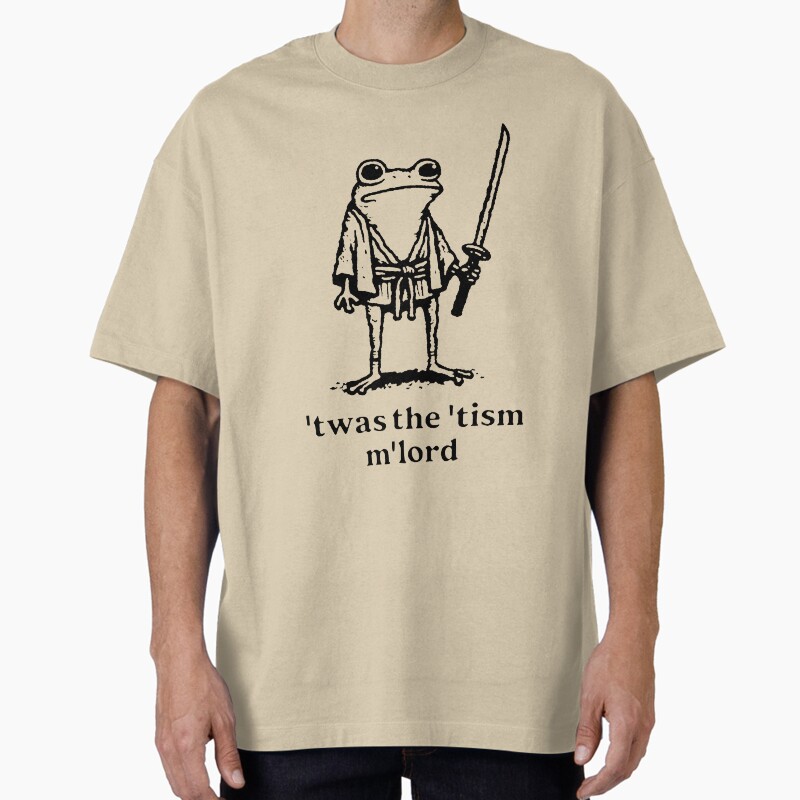 Twas The Tism Mlord Unisex Graphic T Shirt  Short Sleeve Tee Everyday Casual Wear