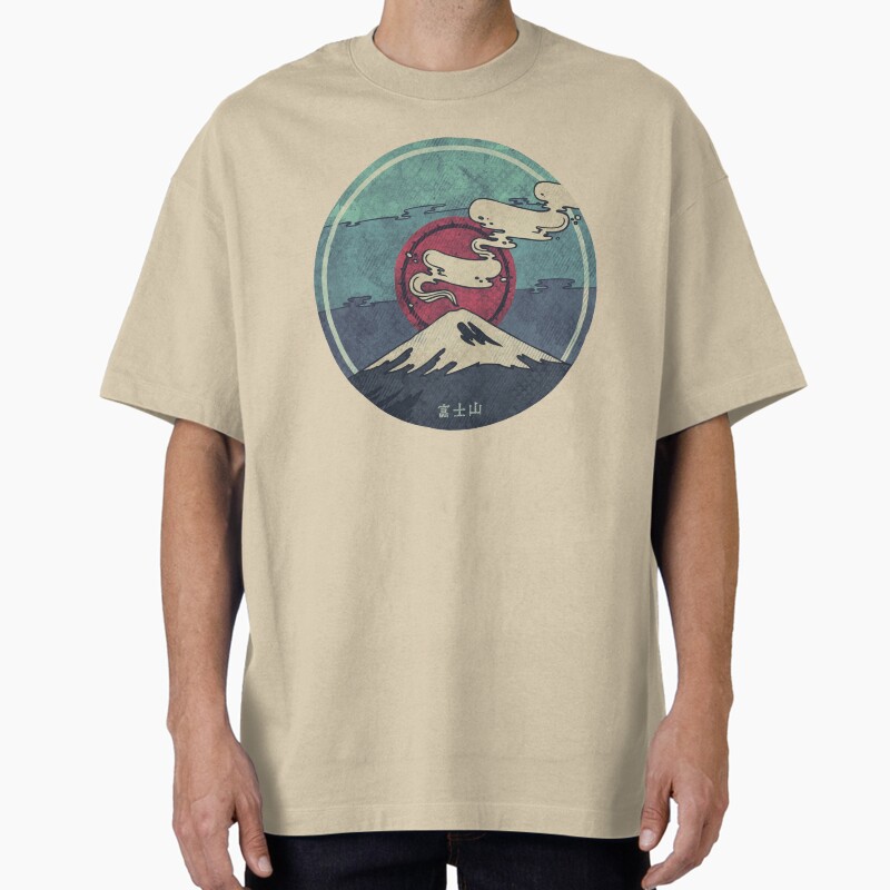 Fuji Unisex Graphic T Shirt  Short Sleeve Tee Everyday Casual Wear