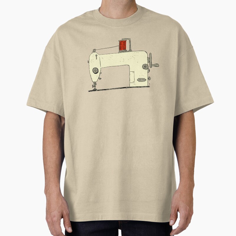 Sewing Machine Unisex Graphic T Shirt  Short Sleeve Tee Everyday Casual Wear