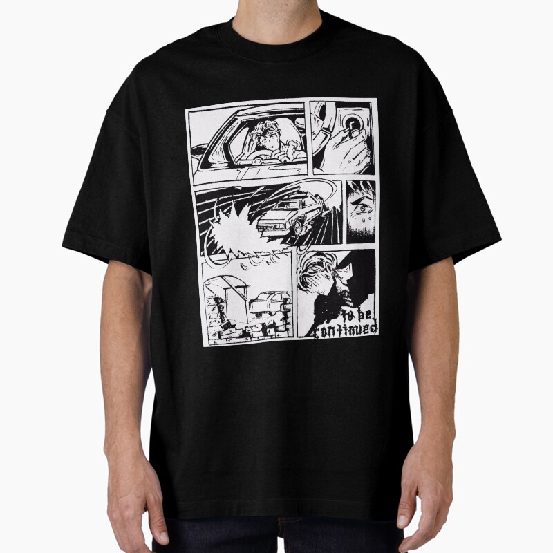 Manga Panel Art Unisex Graphic T Shirt  Short Sleeve Tee Everyday Casual Wear