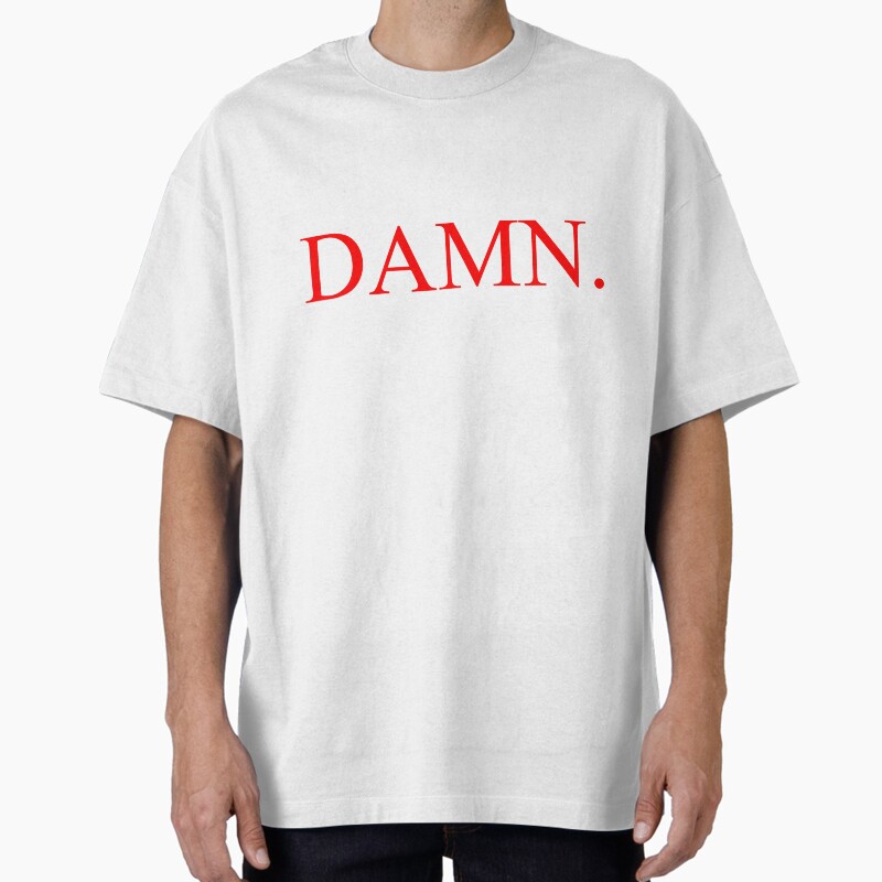 Kendrick Lamar - Damn. Unisex Graphic T Shirt  Short Sleeve Tee Everyday Casual Wear