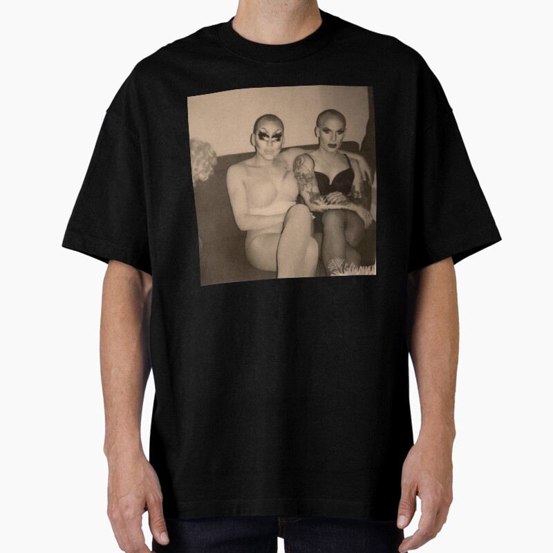 Trixie & Katya - Behind The Scenes Unisex Graphic T Shirt  Short Sleeve Tee Everyday Casual Wear