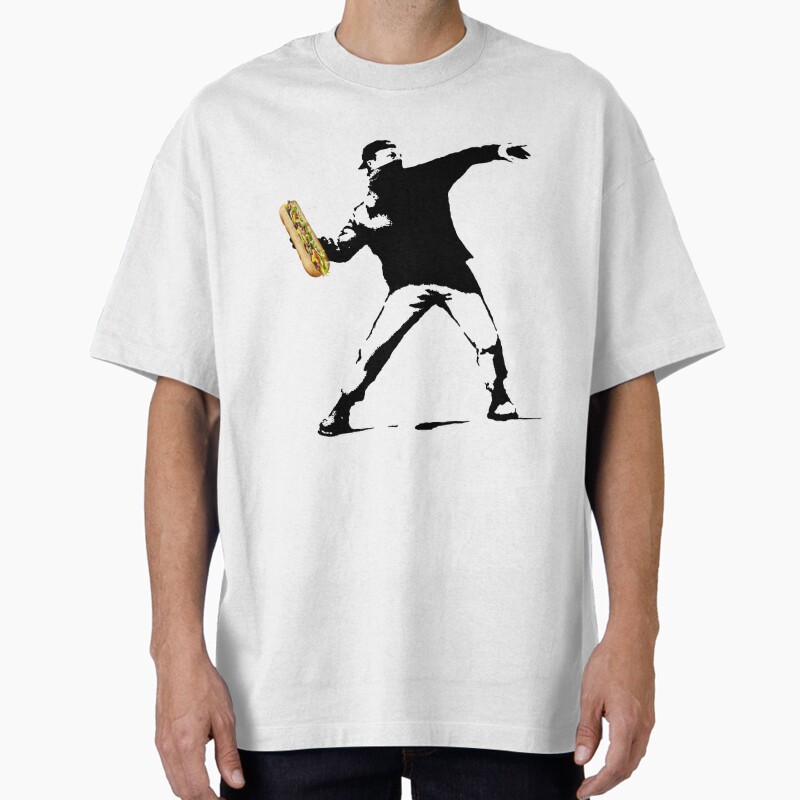Sandwich Thrower Unisex Graphic T Shirt  Short Sleeve Tee Everyday Casual Wear