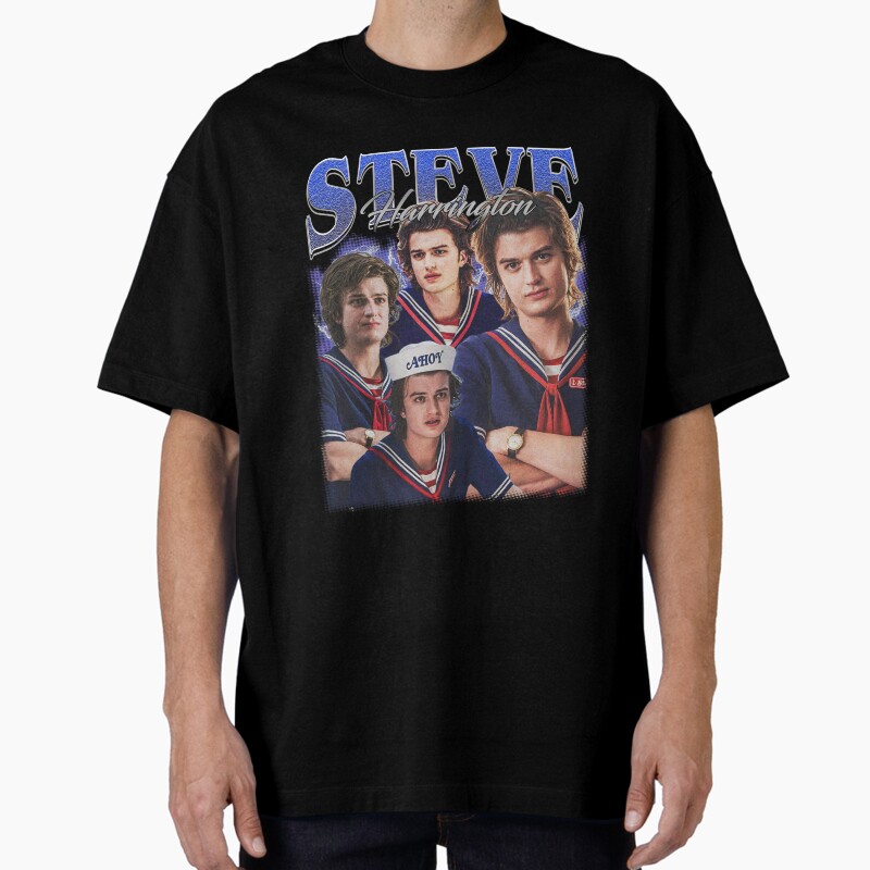 Steve Harrington Unisex Graphic T Shirt  Short Sleeve Tee Everyday Casual Wear