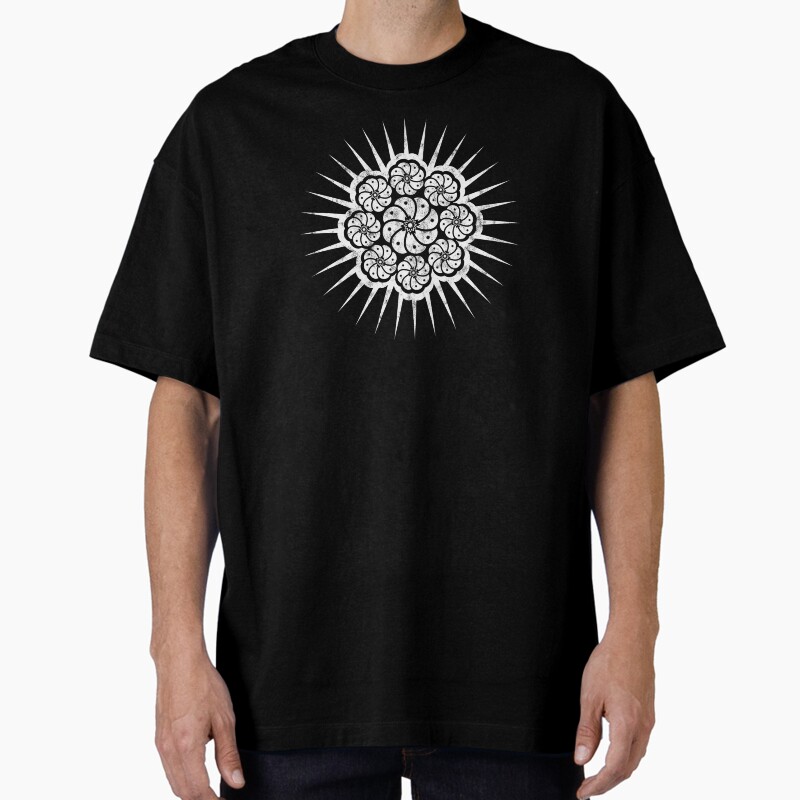 Peyote Cactus, Mandala, Psychedelic, Psychoactive Plant Unisex Graphic T Shirt  Short Sleeve Tee Everyday Casual Wear