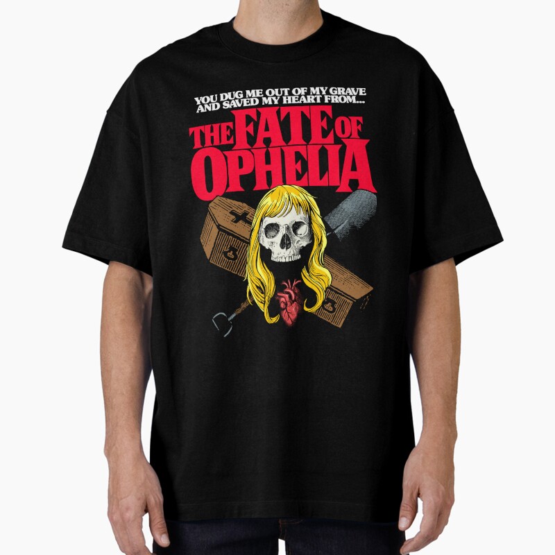 The Fate Of Ophelia Unisex Graphic T Shirt  Short Sleeve Tee Everyday Casual Wear