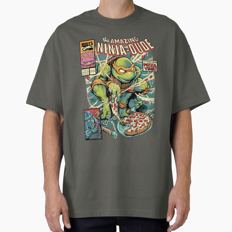 The Amazing Ninja Dude Unisex Graphic T Shirt  Short Sleeve Tee Everyday Casual Wear