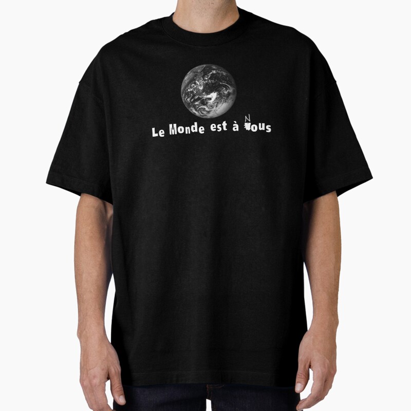 La Haine, The World Is Ours Unisex Graphic T Shirt  Short Sleeve Tee Everyday Casual Wear