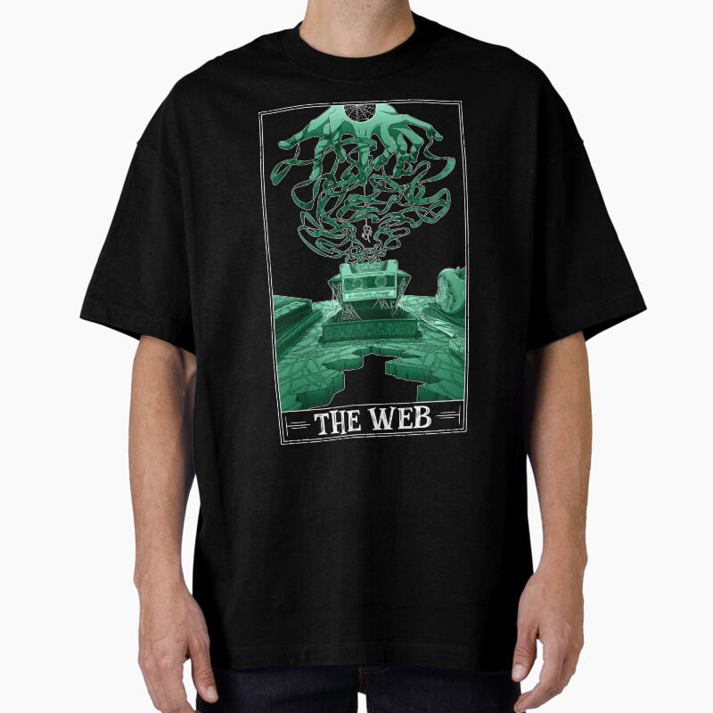 The Web "Tarotesque" - (Dark) Unisex Graphic T Shirt  Short Sleeve Tee Everyday Casual Wear