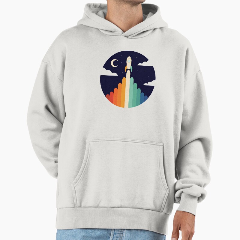 Up Unisex Hoodie Pullover Casual Streetwear Graphic Print