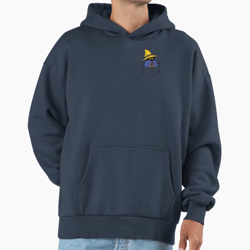 Pocket Mage Unisex Hoodie Pullover Casual Streetwear Graphic Print