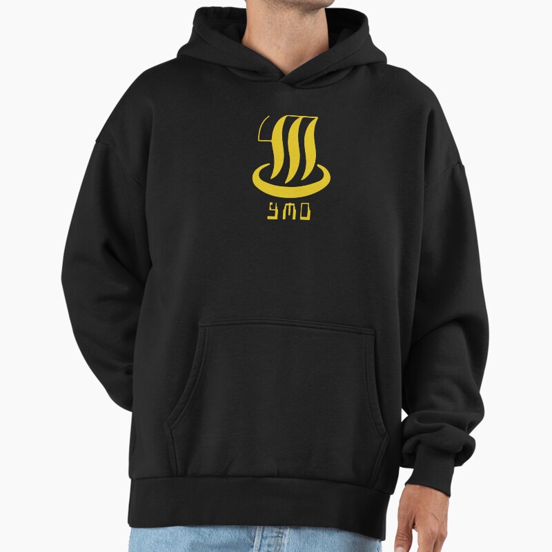 Yellow Magic Orchestra Ryuichi Sakamoto Japan Unisex Hoodie Pullover Casual Streetwear Graphic Print