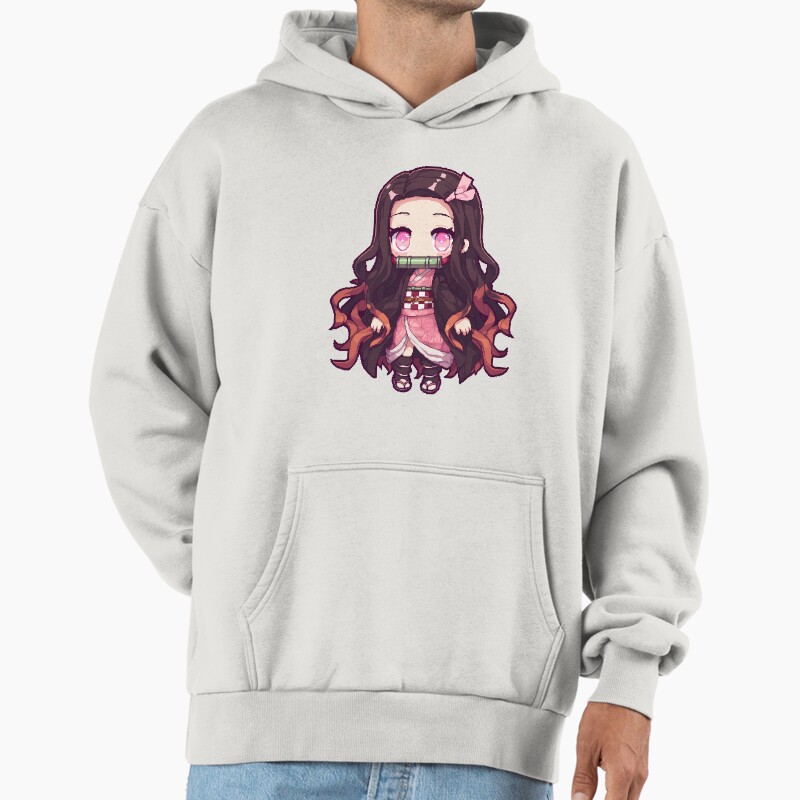 Blood Demon Sprite Unisex Hoodie Pullover Casual Streetwear Graphic Print