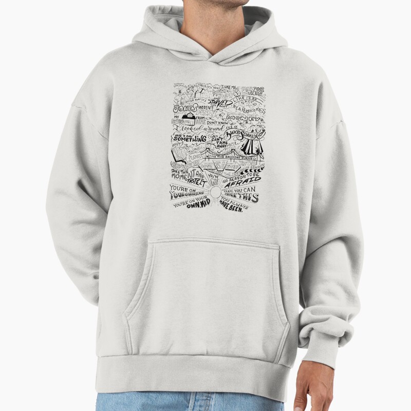 You'Re On Your Own, Kid Unisex Hoodie Pullover Casual Streetwear Graphic Print