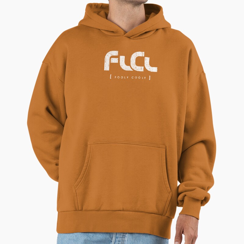 Flcl Unisex Hoodie Pullover Casual Streetwear Graphic Print
