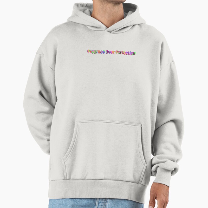 Your Pace Is Enough Motivational Affirmation Quote Unisex Hoodie Pullover Casual Streetwear Graphic Print