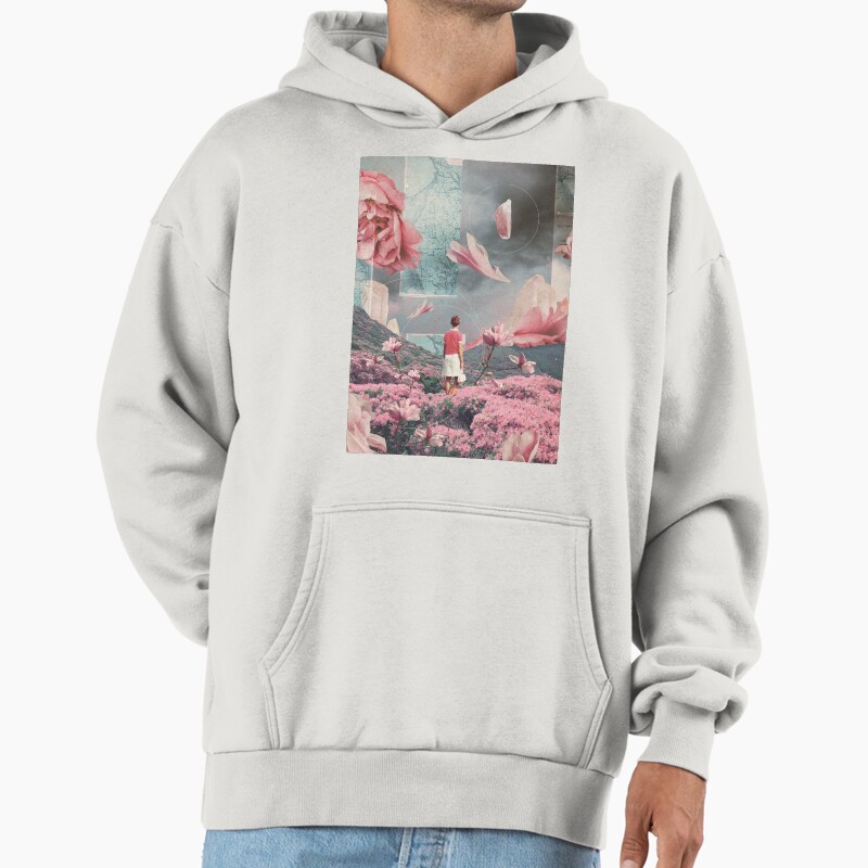 Trying To Accept The Distance Unisex Hoodie Pullover Casual Streetwear Graphic Print