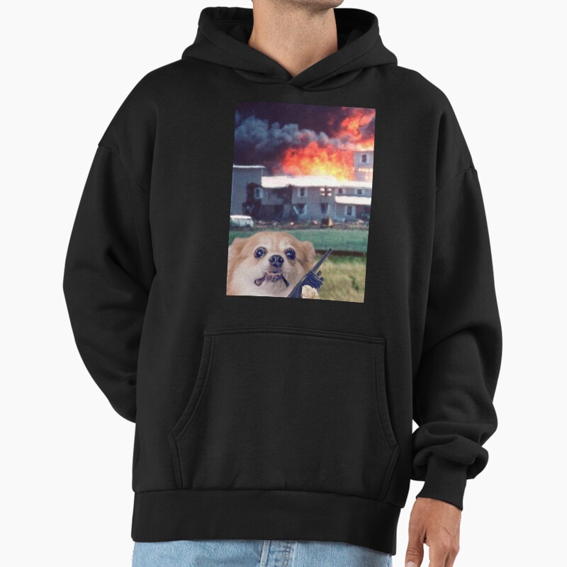 Mojono: Great Balls Of Fire Unisex Hoodie Pullover Casual Streetwear Graphic Print