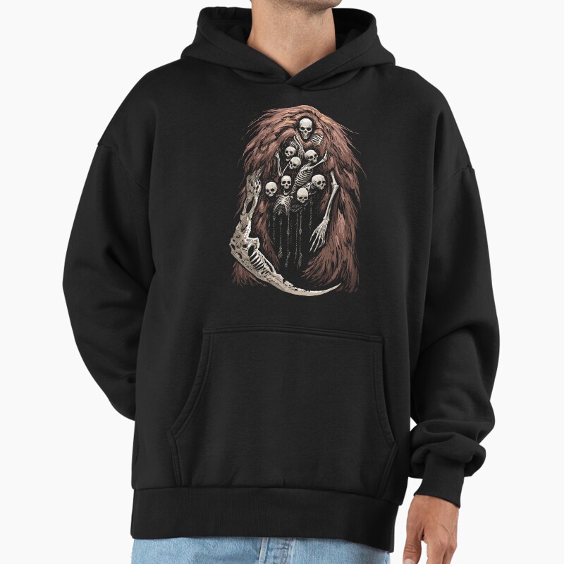 The Gravelord V.2 Unisex Hoodie Pullover Casual Streetwear Graphic Print