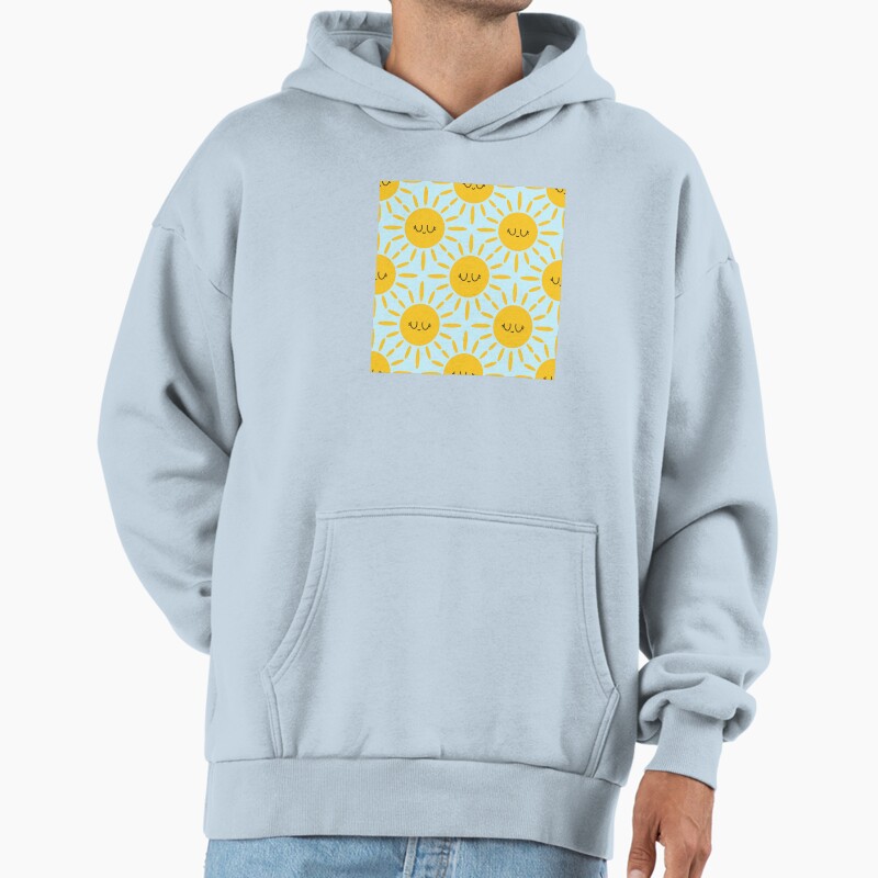 You Are My Sunshine - Pattern  Unisex Hoodie Pullover Casual Streetwear Graphic Print