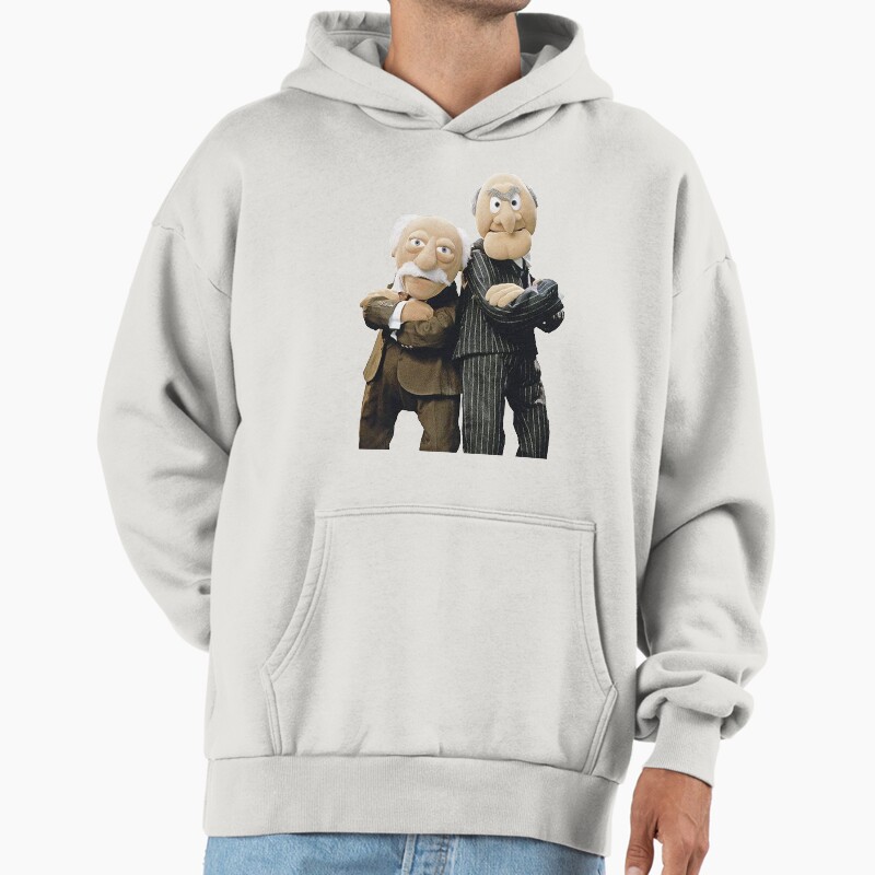 Statler And Waldorf Unisex Hoodie Pullover Casual Streetwear Graphic Print