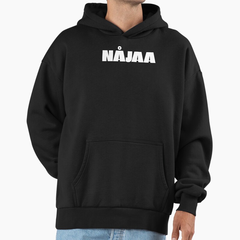 Kaj - Bara Bada Bastu - Njaa Unisex Hoodie Pullover Casual Streetwear Graphic Print